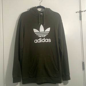 Adidas green hoodie